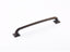 Schaub 217-ABZ 8" Center to Center Northport Square Cabinet Pull Ancient Bronze Finish