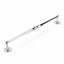 Schaub 578-PN - 15" Center to Center Atherton Knurled Appliance Pull Polished Nickel Finish