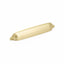Schaub 744-SB 6" Center to Center Country Cup Pull Satin Brass Finish