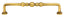 Emtek 86129US7 Spindle Cabinet Pull with 3-1/2" Center To Center French Antique Brass Finish