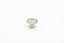 Schaub 930-WB 1-1/4" Sonata Convex Round Cabinet Knob White Brass Finish