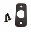 Emtek 83231US Radius Corner Faceplate and Screws for Passage or Privacy Latch