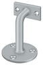 Deltana HRC253U26D Hand Rail Brackets; 3" Projection; Satin Chrome Finish
