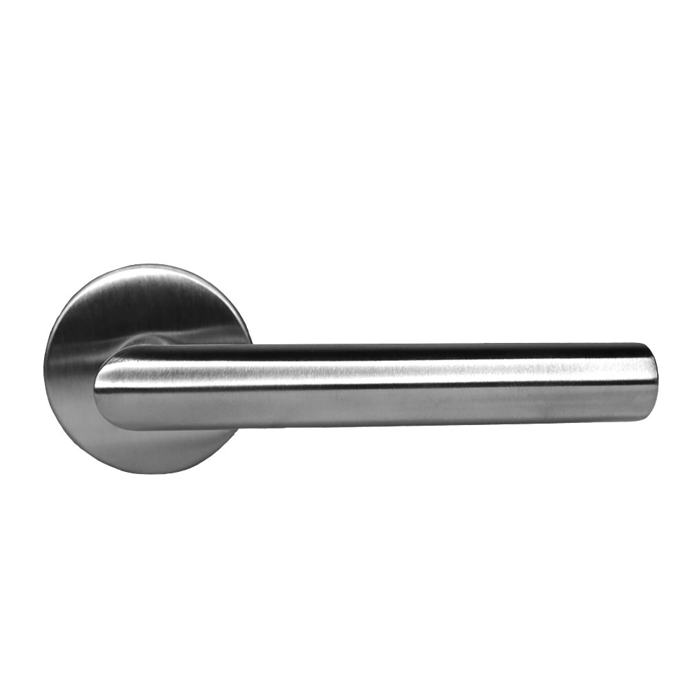 Omnia - Stainless 12 Lever Passage 2-3/8" Backset; T Strike; 1-3/8" Door Secondary image