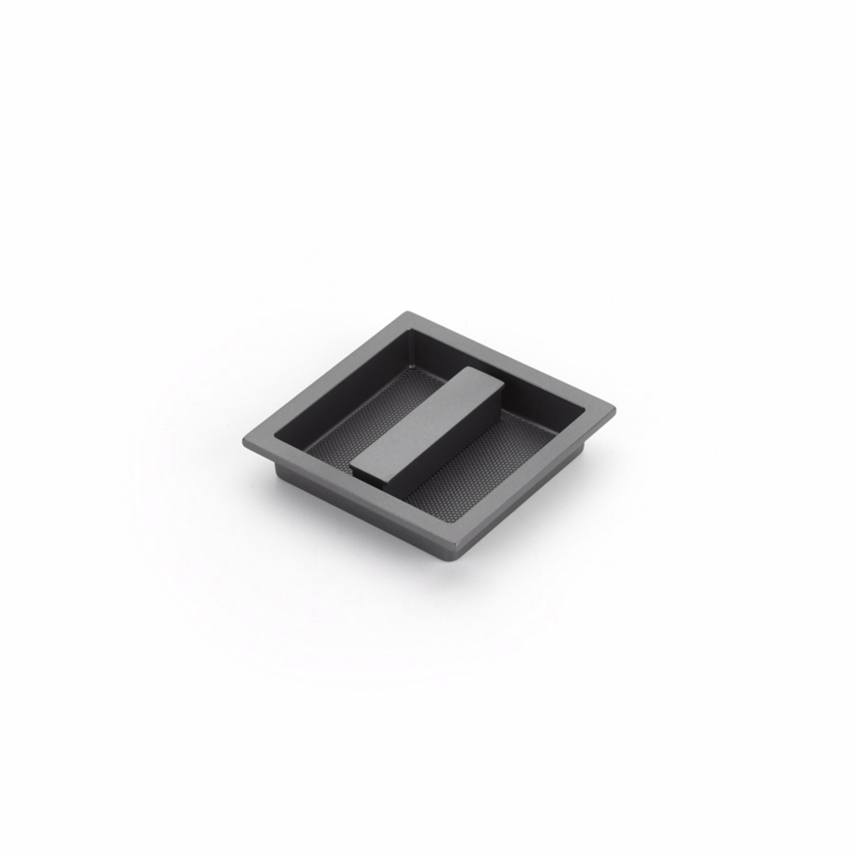 Schaub 1207 -  3-7/8" x 3-7/8" Modo Centered Recessed Pull