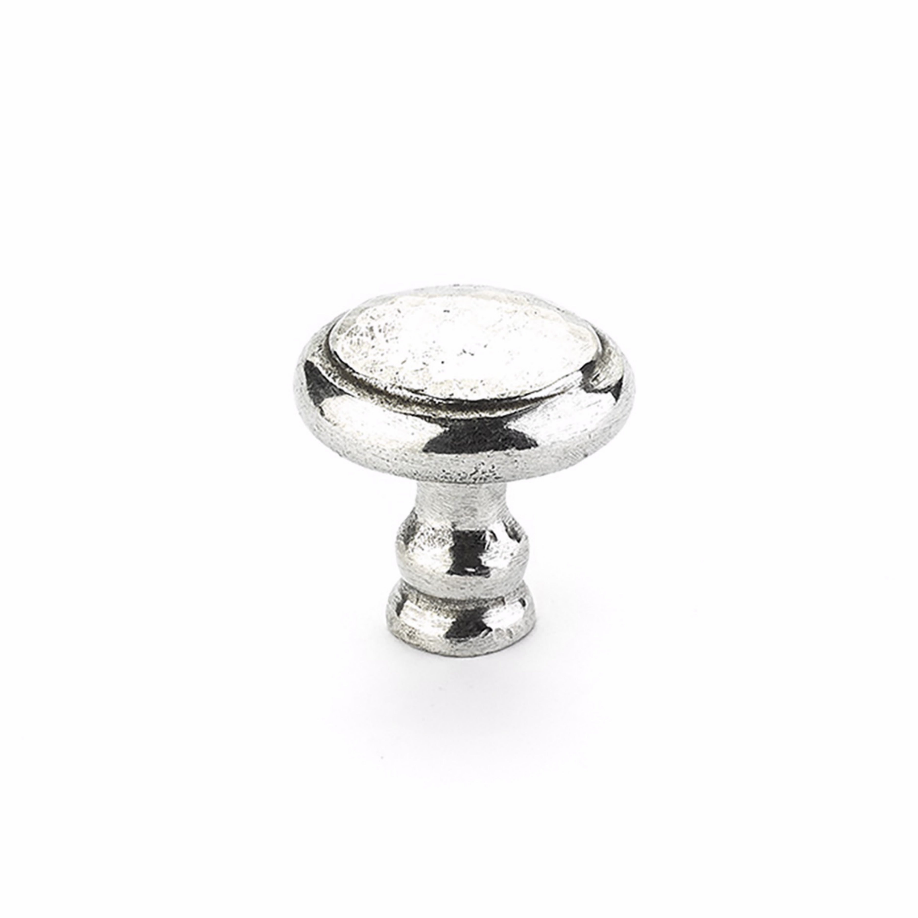 Schaub 131-N 1-1/2" Round Artifex Cabinet Knob Natural Finish Main image