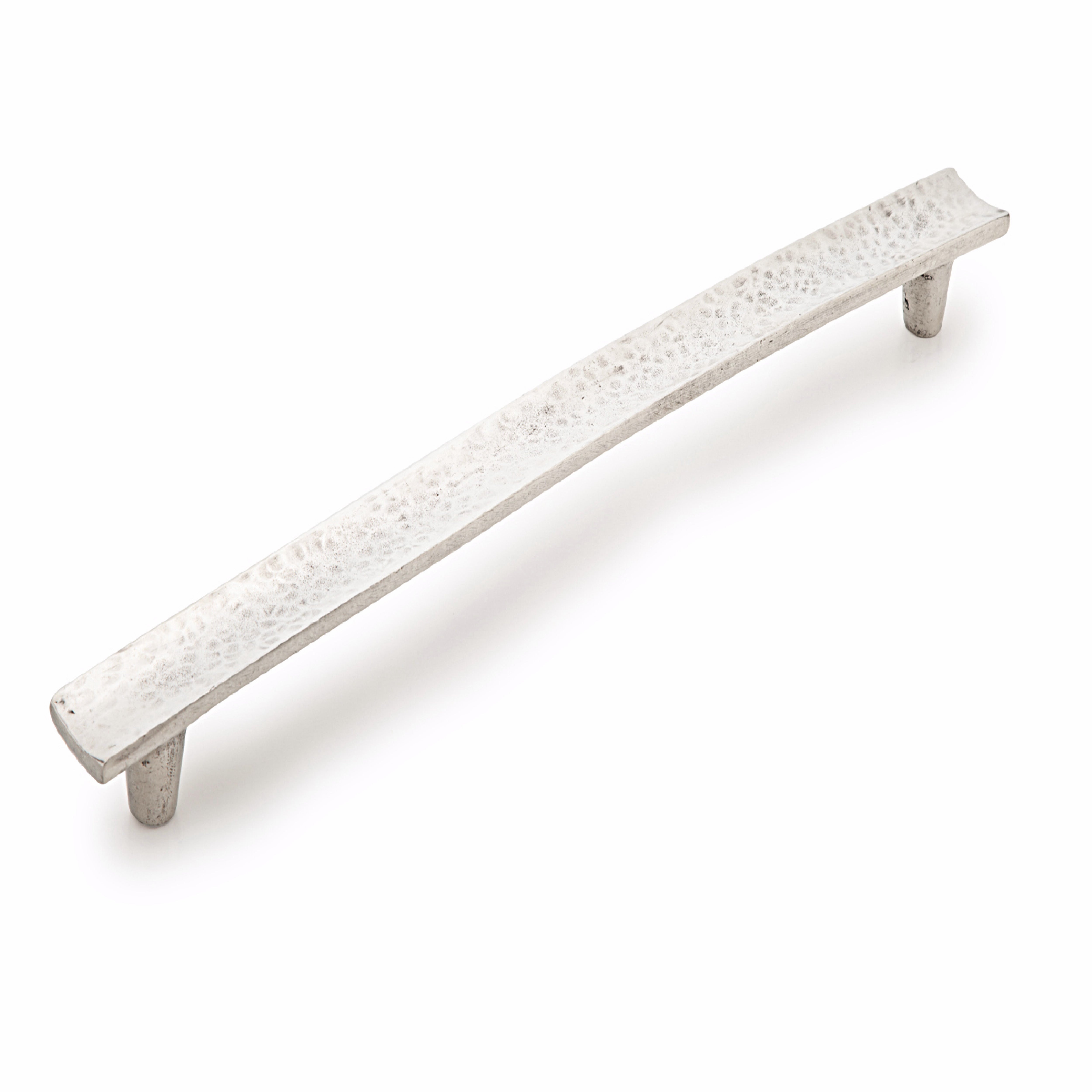 Schaub 179-N Martello 12" Center to Center 14" Overall Cabinet Pull Natural Finish Main image