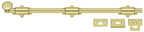 Deltana - 18" Surface Bolt; Heavy Duty - Bright Brass