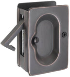 Emtek - Pass Pocket Door Lock for 1-3/8" to 1-3/4" Door - Oil Rubbed Bronze