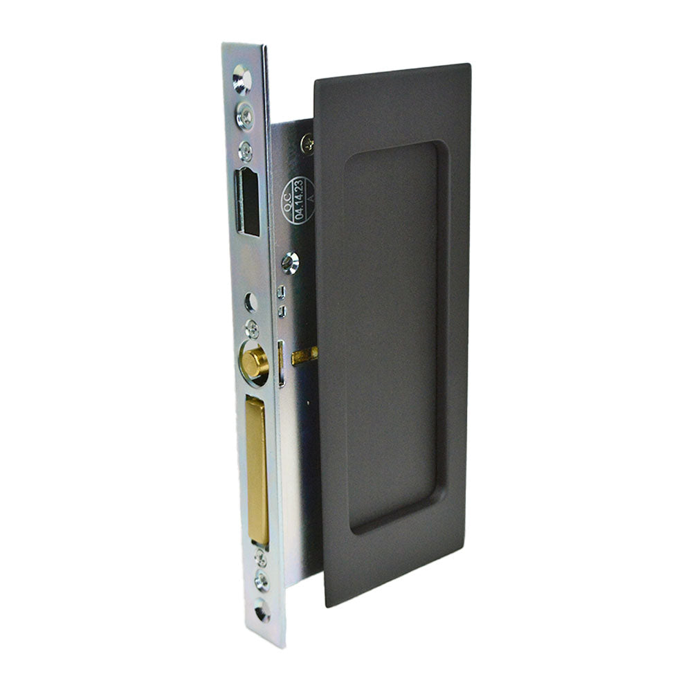 Emtek - Modern Rectangular Passage Pocket Door Mortise Lock for 1-3/8" Door Secondary image