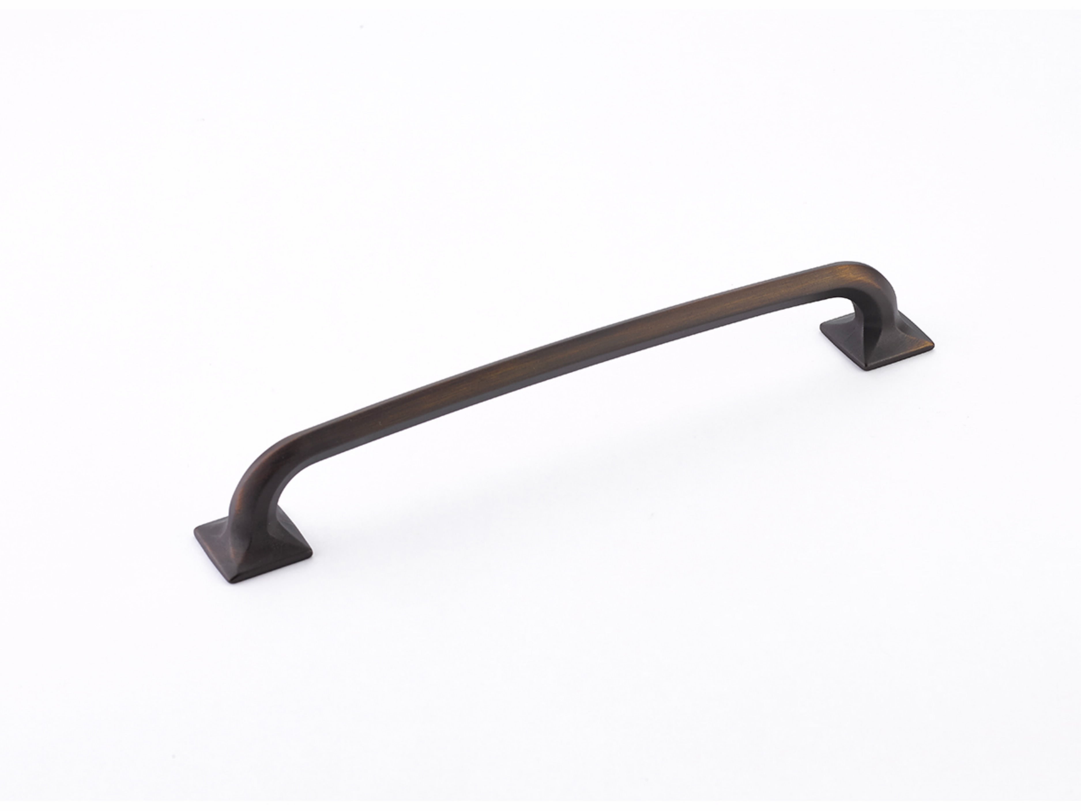 Schaub 217-ABZ 8" Center to Center Northport Square Cabinet Pull Ancient Bronze Finish