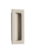 Emtek - 4" Modern Rectangular Flush Pull - Satin Nickel