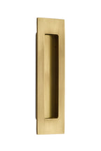 Emtek - 6" Modern Rectangular Flush Pull - French Antique Brass