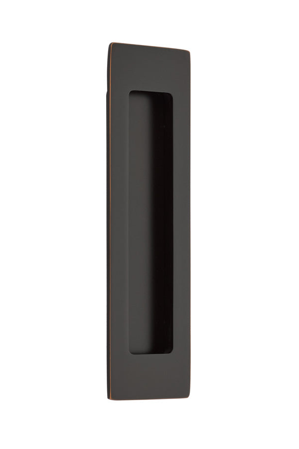 Emtek - 7" Modern Rectangular Flush Pull - Oil Rubbed Bronze