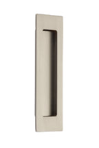 Emtek - 7" Modern Rectangular Flush Pull - Satin Nickel