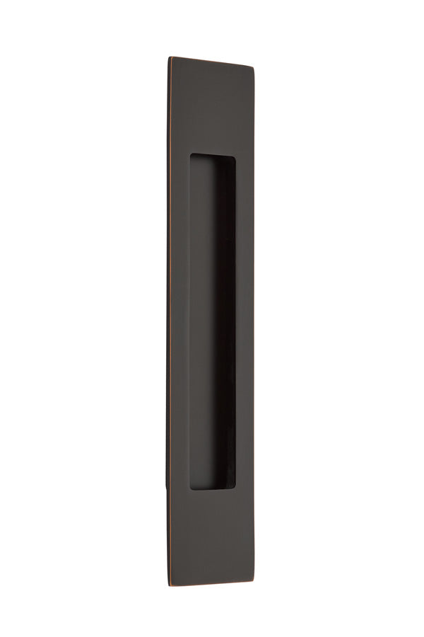 Emtek - 10" Modern Rectangular Flush Pull - Oil Rubbed Bronze