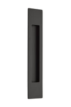 Emtek - 10" Modern Rectangular Flush Pull - Flat Black