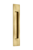 Emtek - 10" Modern Rectangular Flush Pull - French Antique Brass