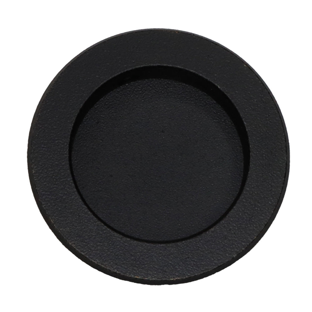 Emtek - Round Flush Pull - Medium Bronze