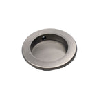 Emtek - Round Flush Pull - Pewter