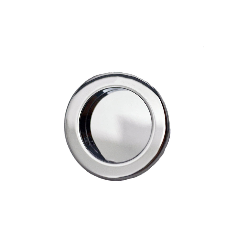 Emtek - Round Flush Pull - Polished Chrome