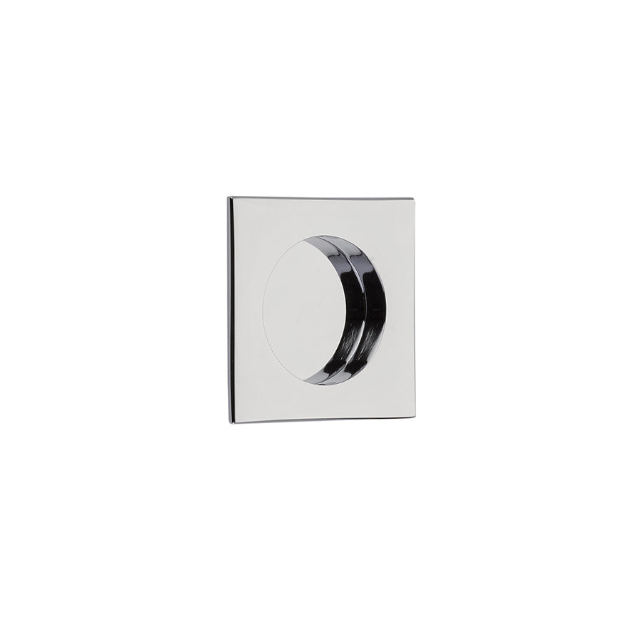 Emtek - Square Flush Pull - Polished Chrome