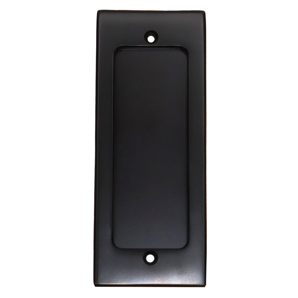 Emtek - Modern Rectangular Flush Pull - Oil Rubbed Bronze