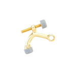 Emtek - Hinge Pivot Stop - Polished Brass