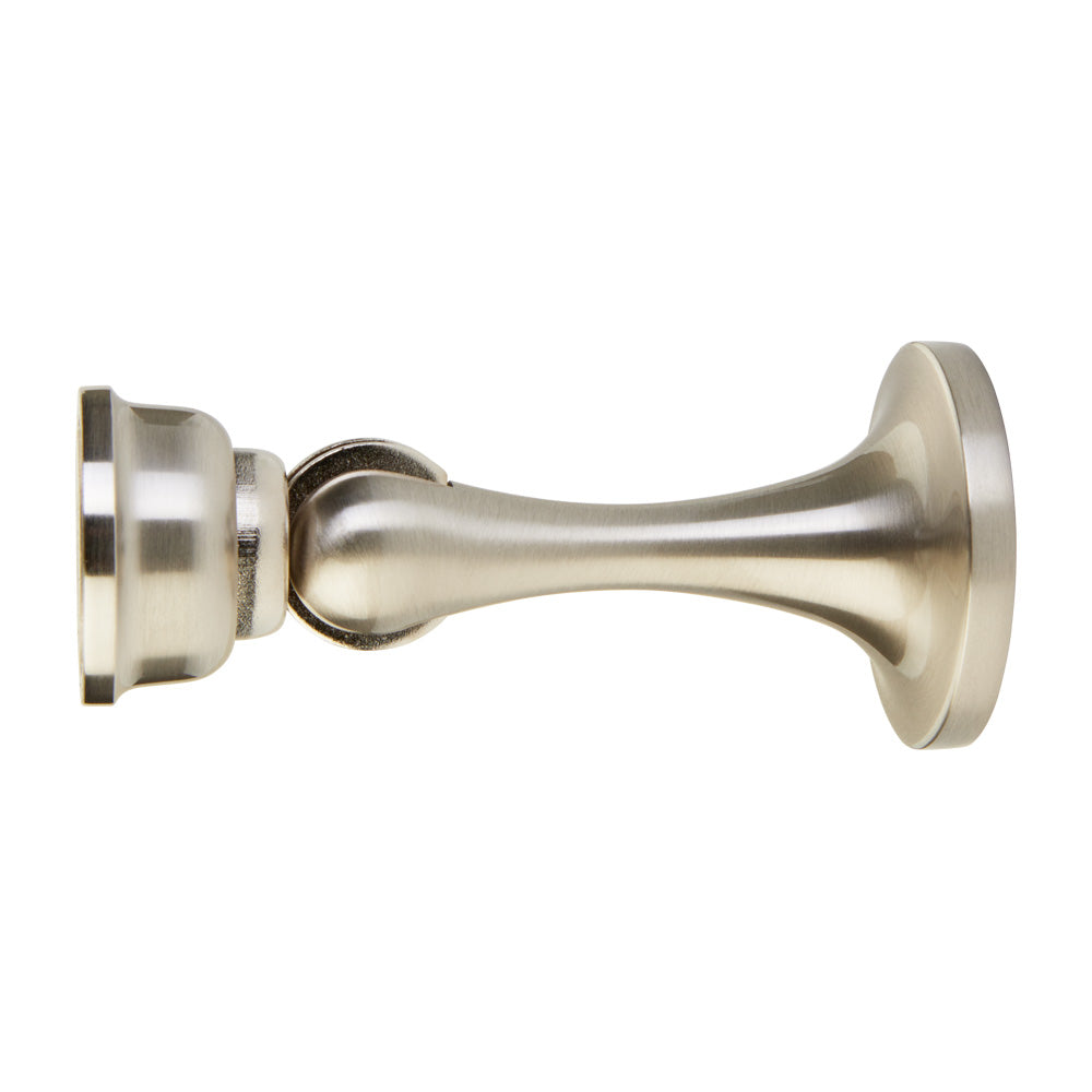 Emtek - 3" Magnetic Door Stop and Holder - Satin Nickel