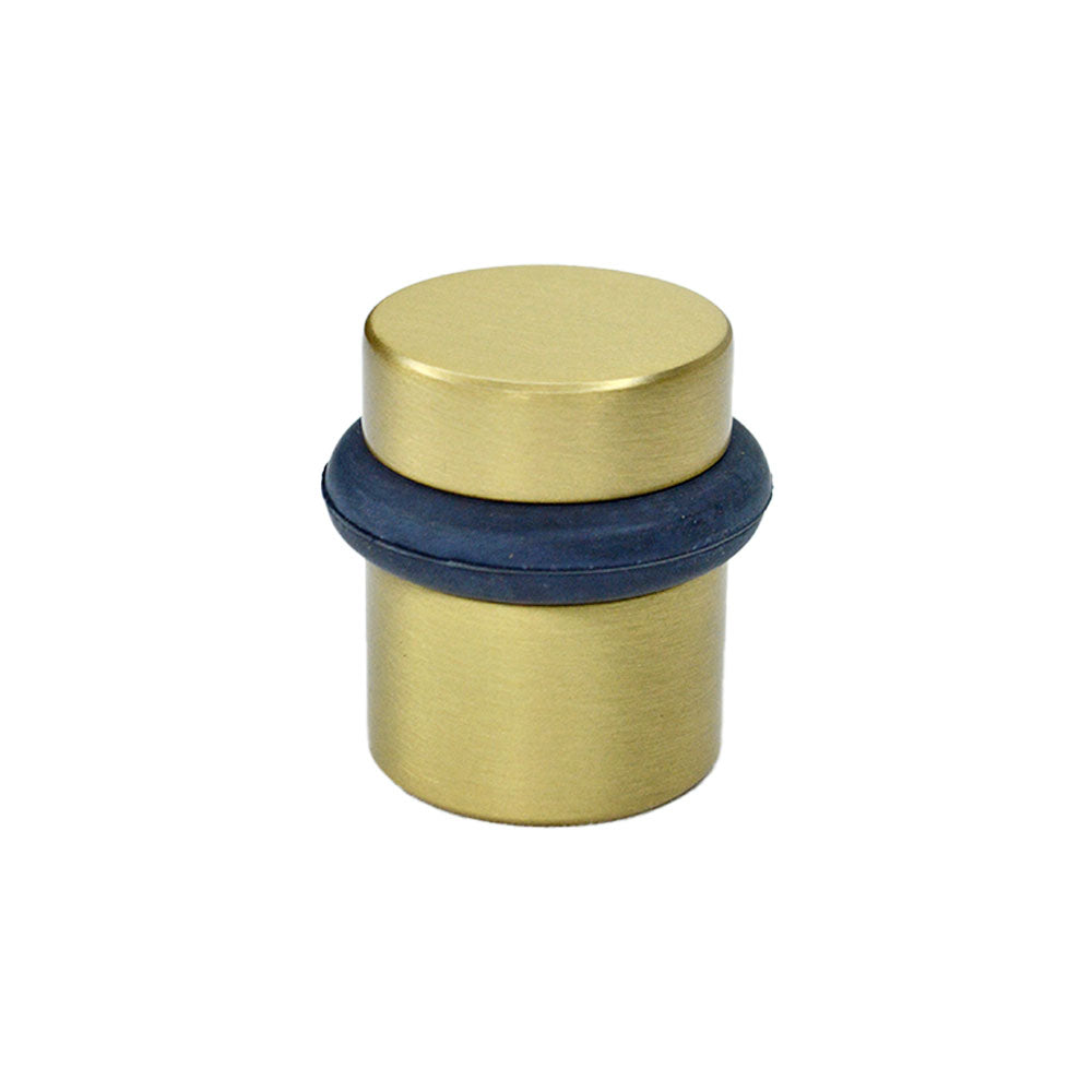 Emtek - 1-1/2" Cylinder Floor Bumper - Satin Brass