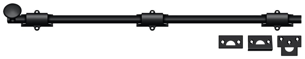 Deltana - 24" Surface Bolt; Heavy Duty - Black