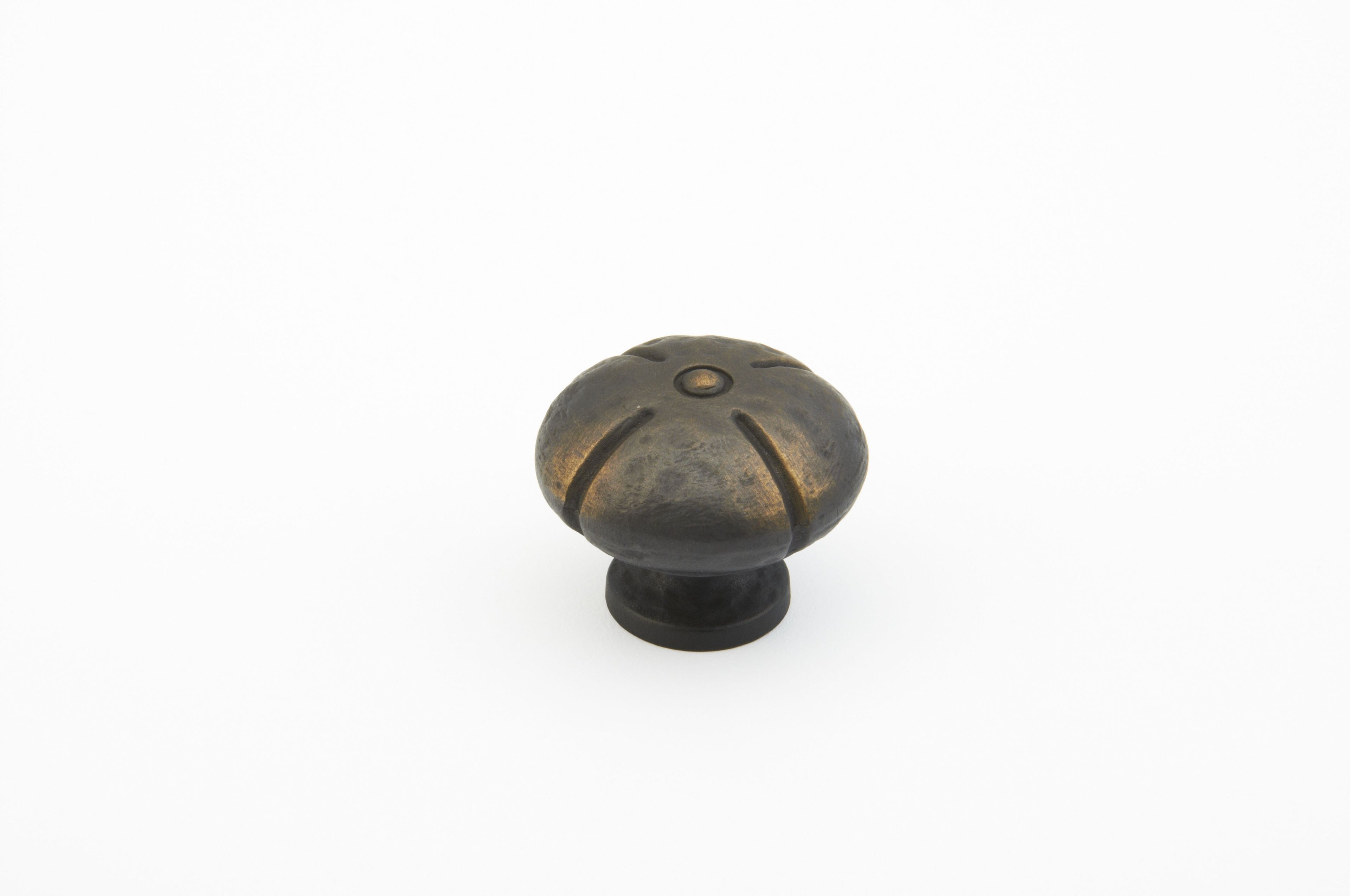 Schaub 250-ABZ 1-3/8" Siena Round Cabinet Knob Ancient Bronze Finish