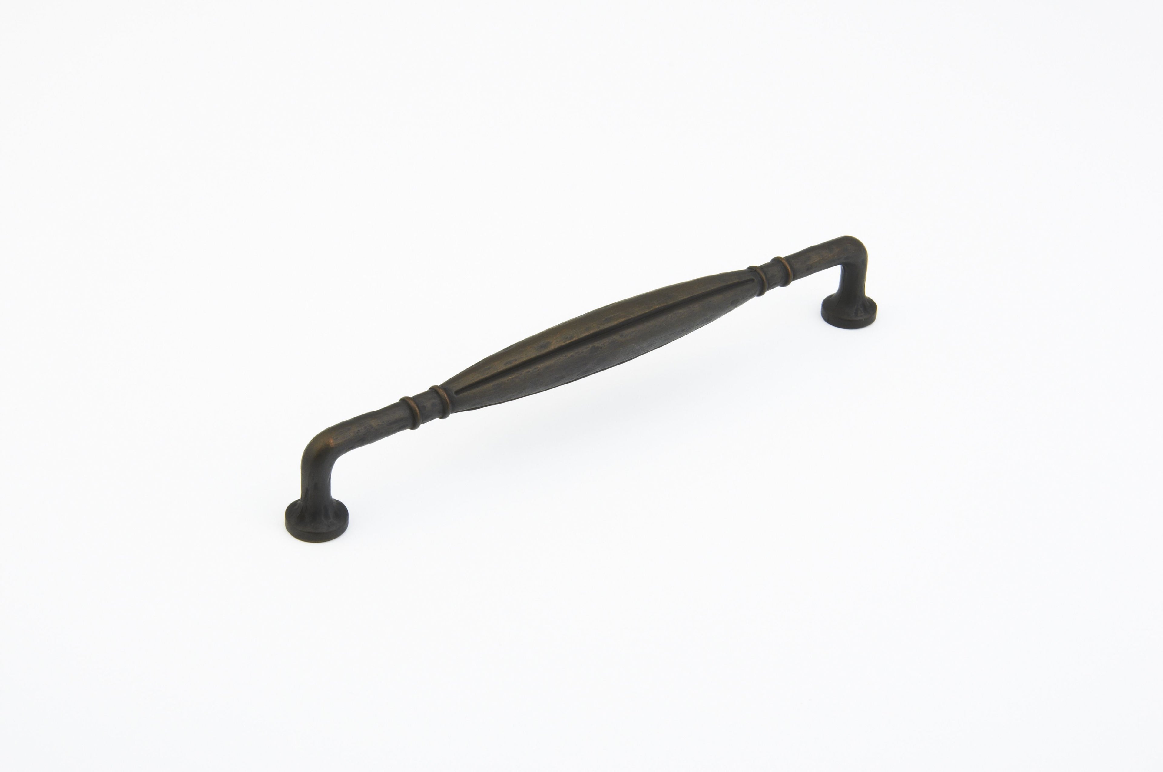 Schaub 256-ABZ 8" Center to Center Siena Cabinet Pull Ancient Bronze Finish