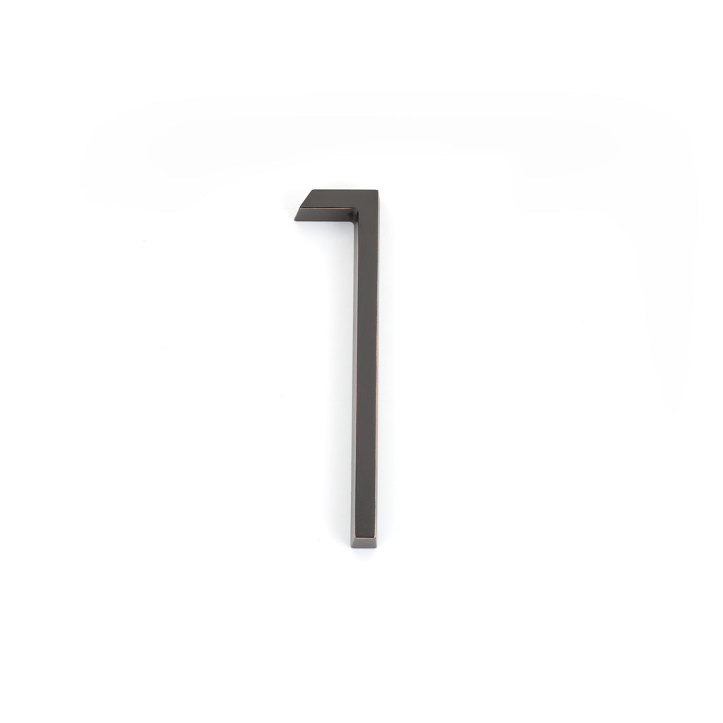 Emtek - 7" Modern # 1 House Number - Oil Rubbed Bronze