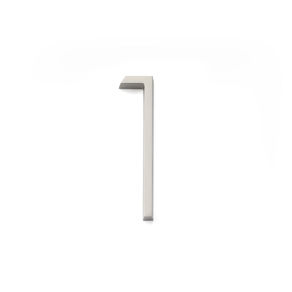 Emtek - 7" Modern # 1 House Number - Satin Nickel