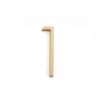 Emtek - 7" Modern # 1 House Number - Satin Brass