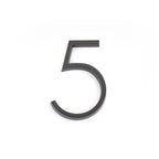 Emtek - 7" Modern # 5 House Number - Oil Rubbed Bronze