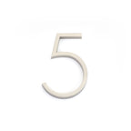 Emtek - 7" Modern # 5 House Number - Satin Nickel