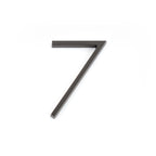 Emtek - 7" Modern # 7 House Number - Oil Rubbed Bronze