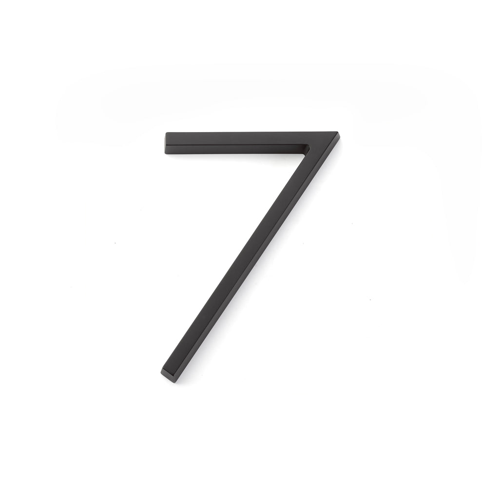 Emtek - 7" Modern # 7 House Number - Flat Black