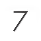 Emtek - 7" Modern # 7 House Number - Flat Black