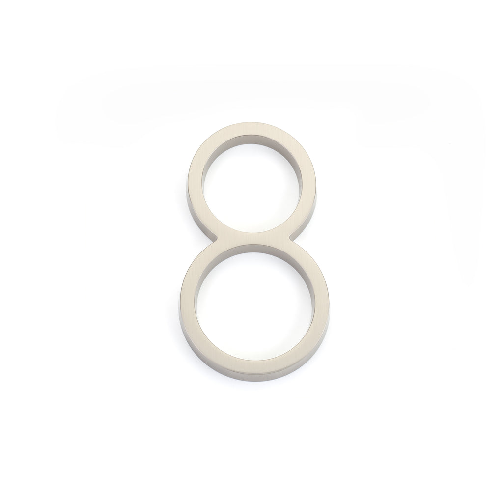 Emtek - 7" Modern # 8 House Number - Satin Nickel
