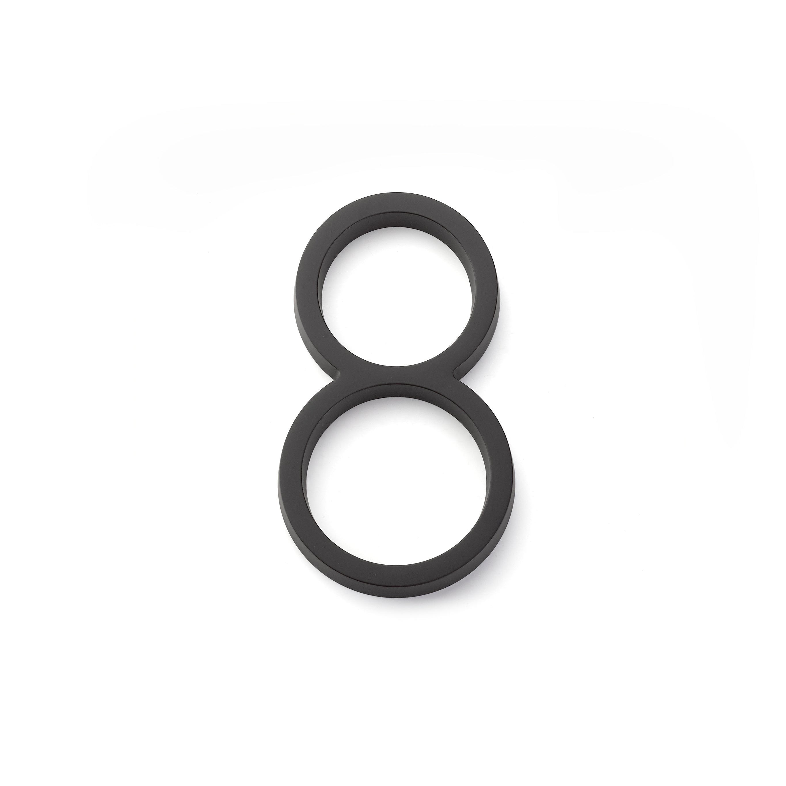 Emtek - 7" Modern # 8 House Number - Flat Black