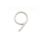 Emtek - 7" Modern # 9 House Number - Satin Nickel