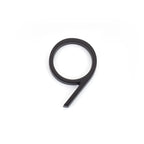 Emtek - 7" Modern # 9 House Number - Flat Black