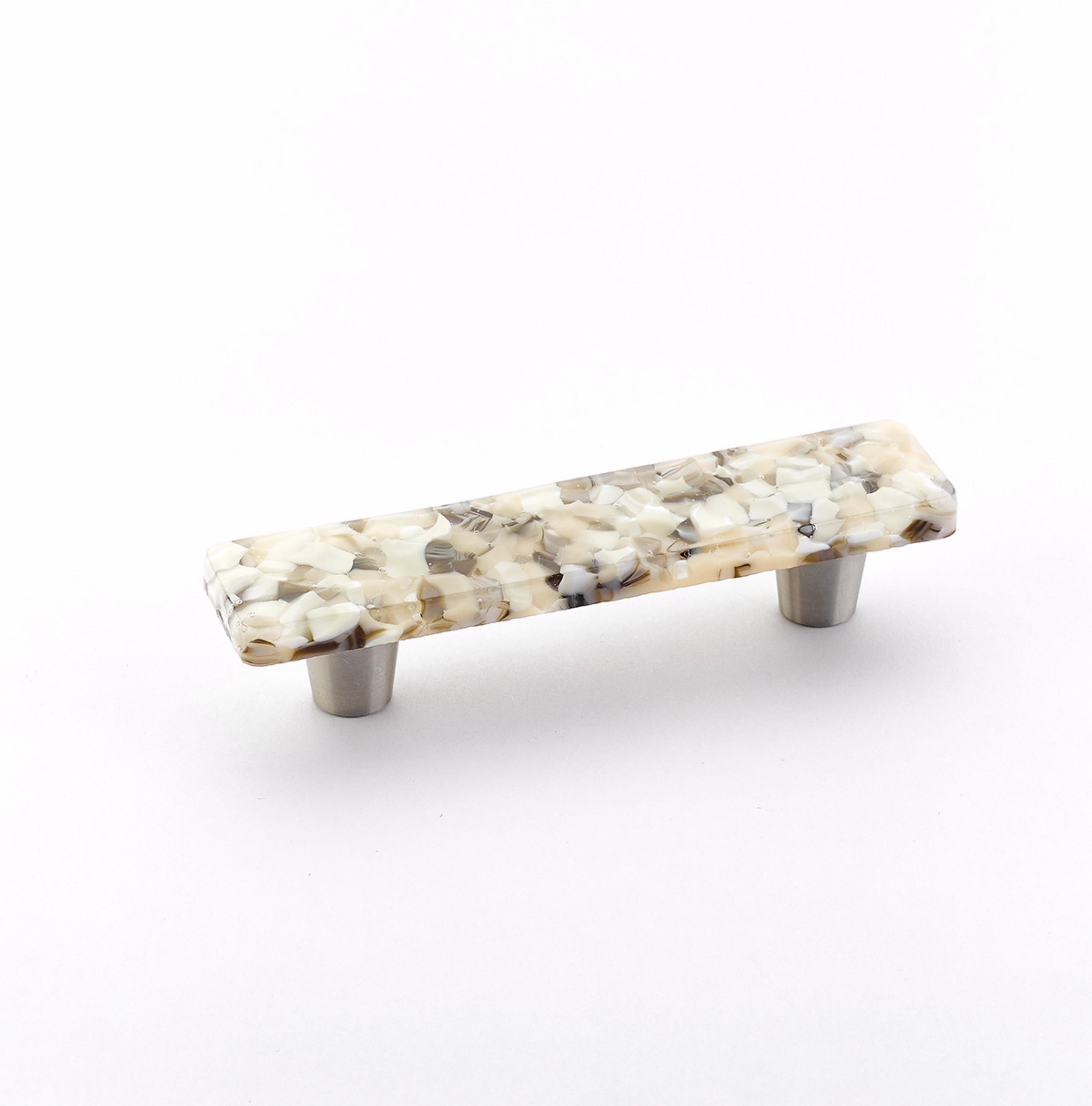 Schaub 30-SBP 3" Center to Center Ice Cabinet Pull Sable Pebbles Finish