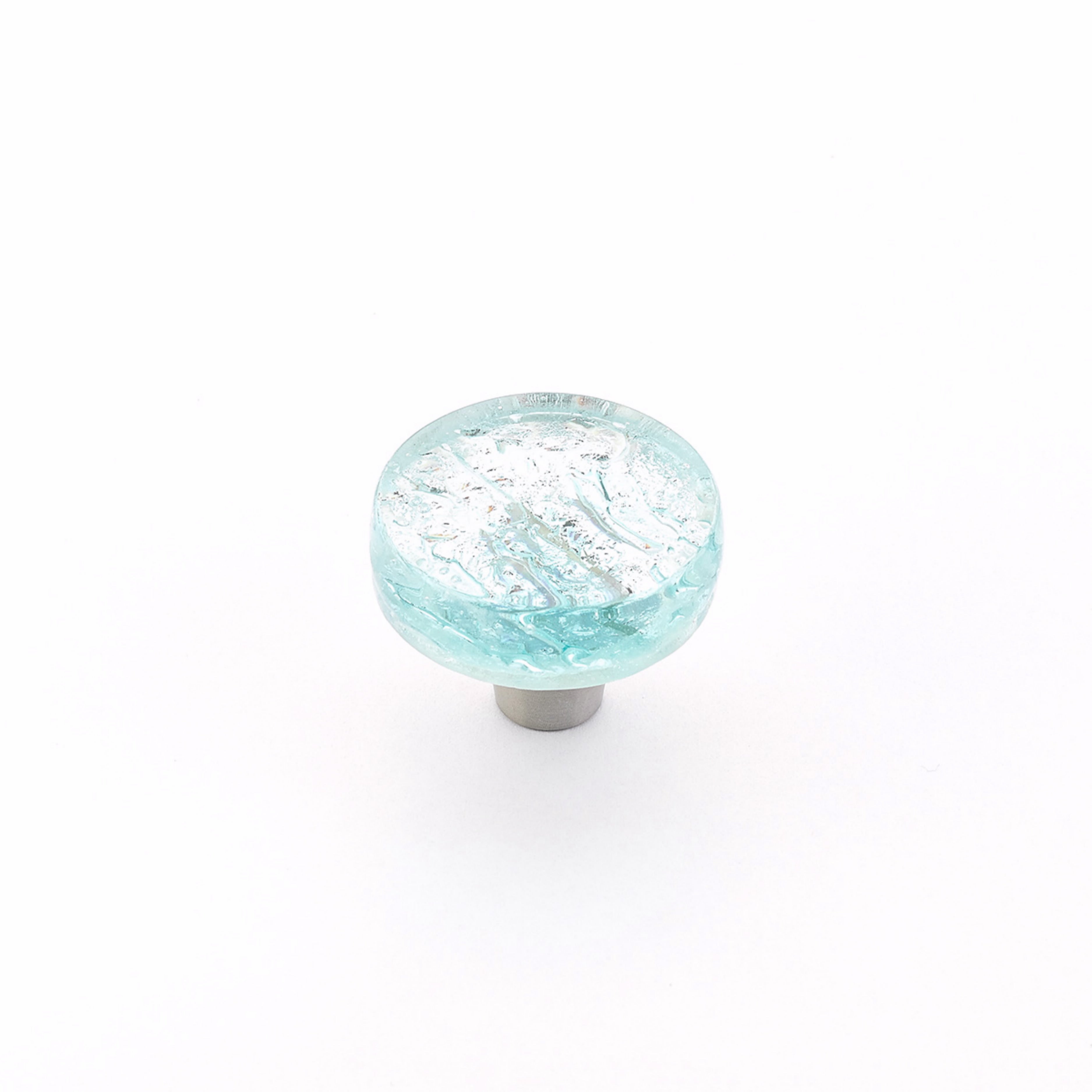 Schaub 31 - 1-1/2" Round Glass Ice Cabinet Knob Main image