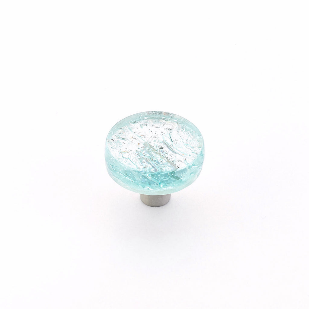 Schaub 31 - 1-1/2" Round Glass Ice Cabinet Knob