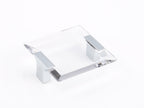 Schaub 315 Positano Cabinet Pull - Polished Chrome / Clear