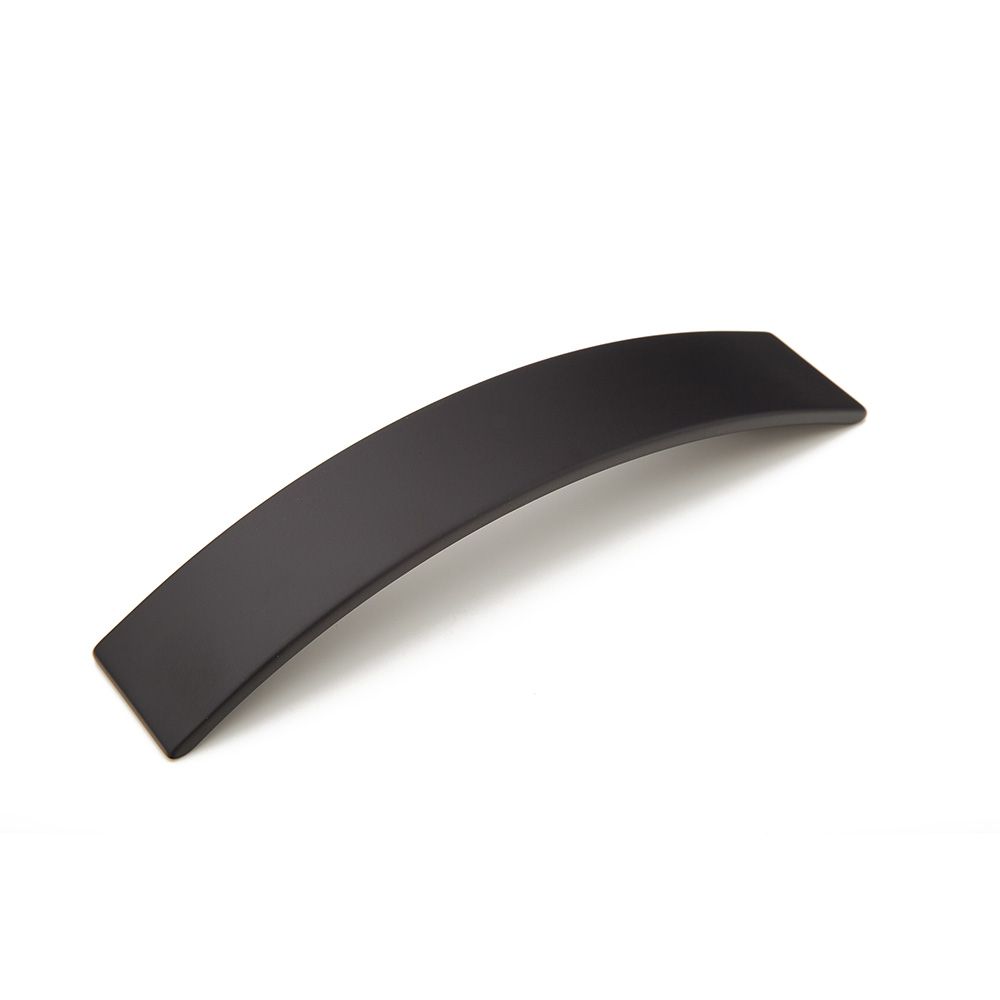 Schaub 362-MB 64mm Center to Center Arched Armadio Cabinet Pull Matte Black Finish Main image